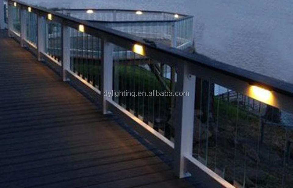 Patent Pending 12V LED Moonlight hardscape light for brick and under stone light Low Voltage led Deck Light