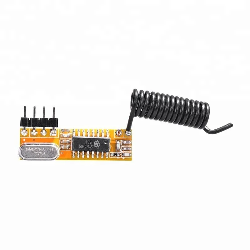 YET205B Супер гетеродин 433 МГц беспроводной универсальный пульт дистанционного управления приемный модуль