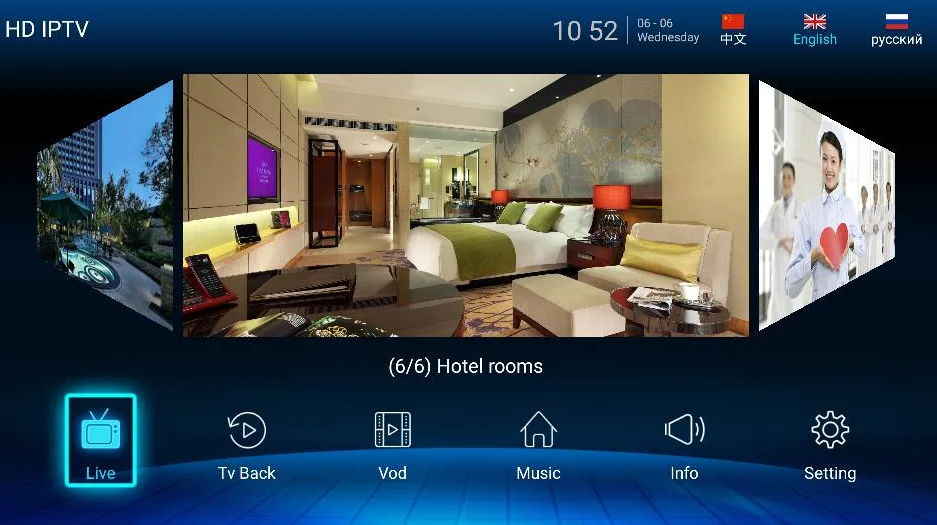 512 каналов Full HD 4K 1080P решение системы IPTV