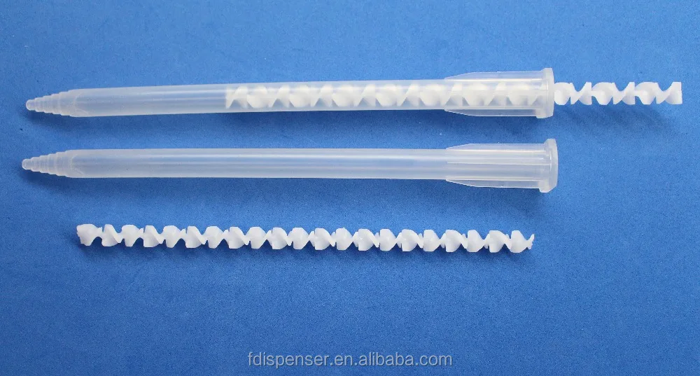 Epoxy Resin Static Mixer MA6.3-21S Mixing Nozzles for Duo Pack Epoxies