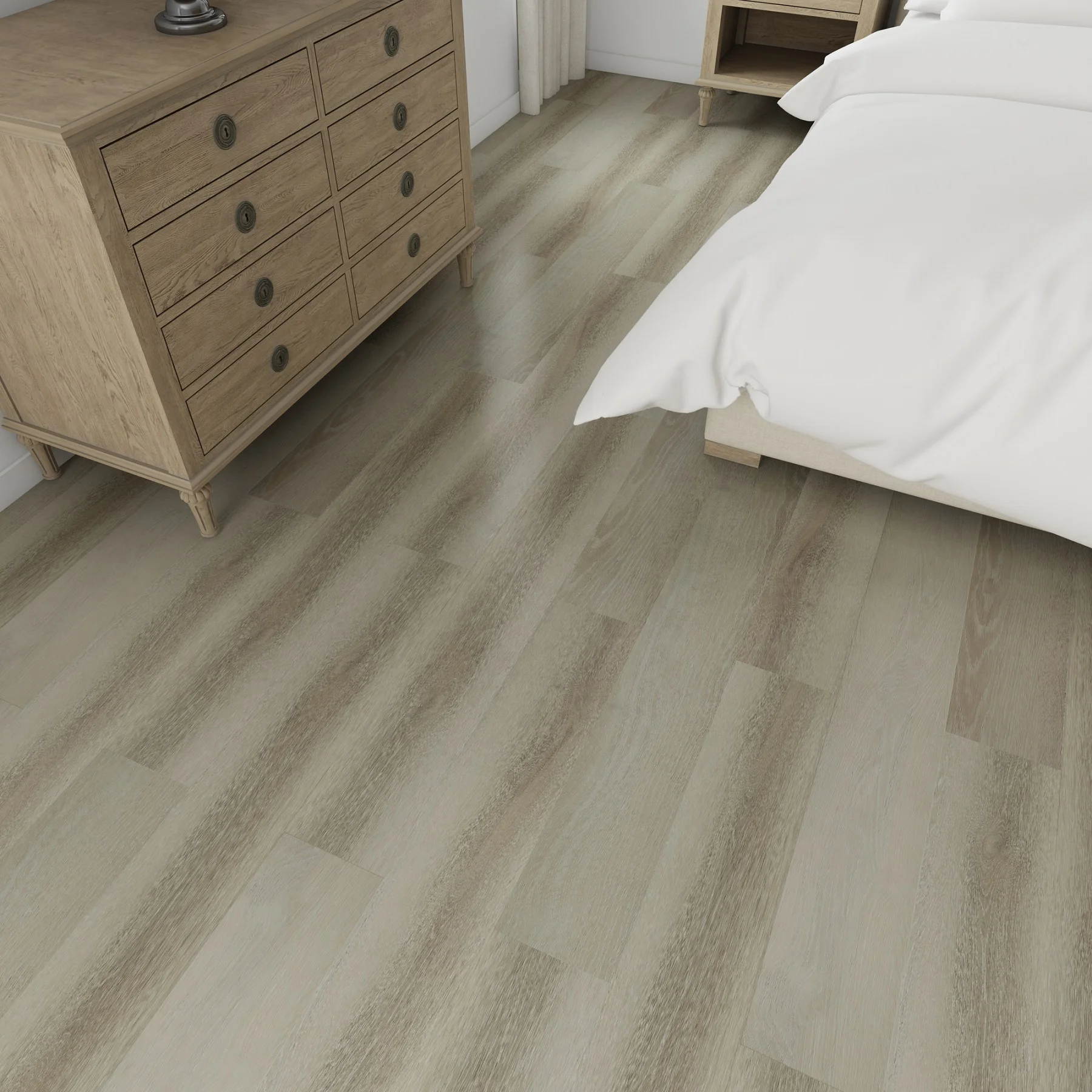 MGM водонепроницаемый прочный внутренний 7 мм Interlock Древесина WPC щелчок пластиковый композиционный