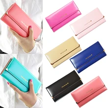 Women s Rivet Heart Faux Leather Clutch Long Purse Card Coin Wallet Handbag Bag 6B22
