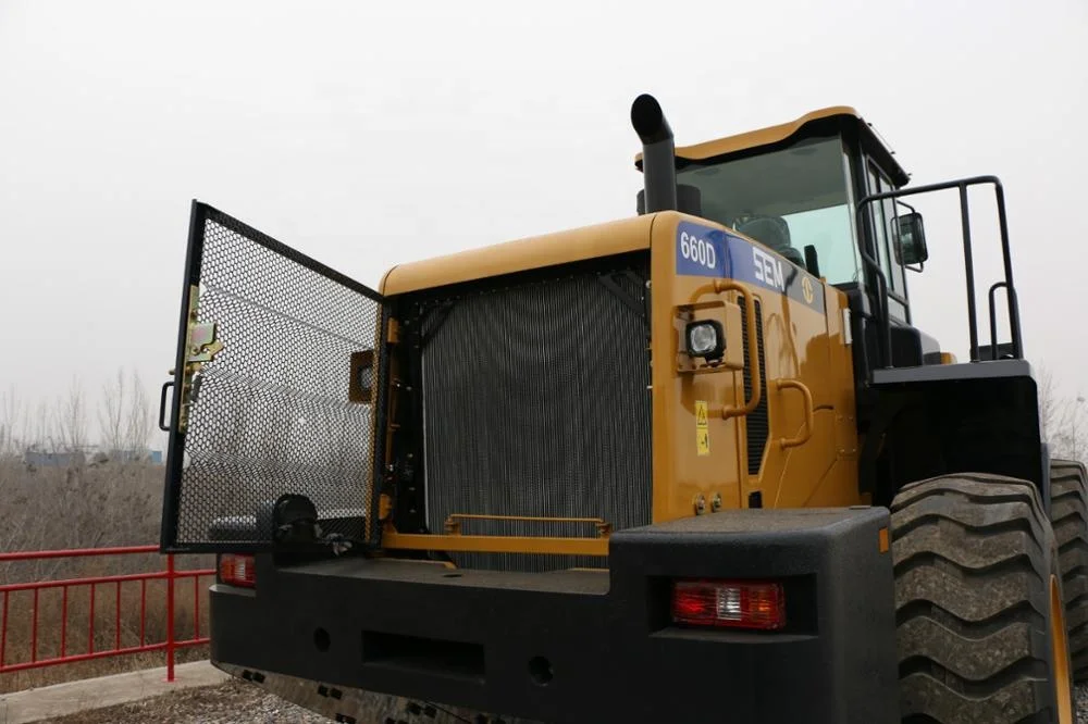 
SEM 6tons Wheel Loader SEM660D Front End Loader for Mineral Yards, Steel Mill and Cargo Handling 