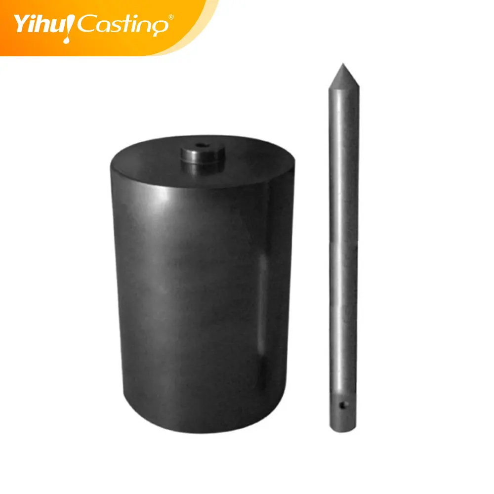 Jewellery induction casting crucible Galloni CG40(500),graphite melting crucible