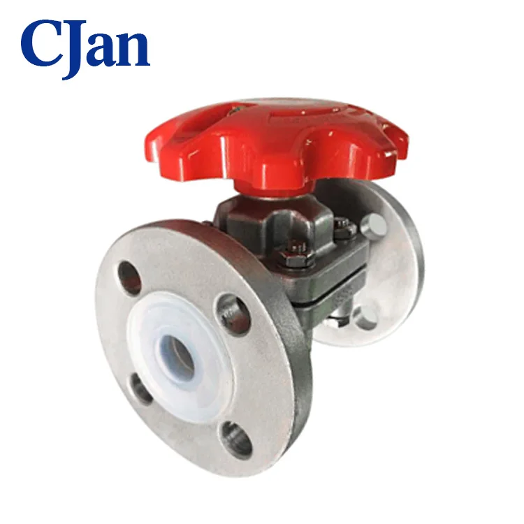 Мембранный клапан с подкладкой FEP/PFA