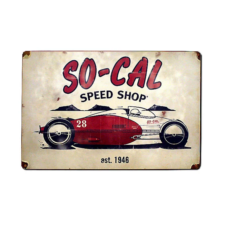 Hot Sale Personality Customized Retro Design Beer Bar metal tin plate sign For decorate