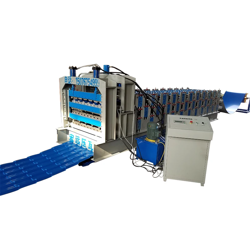 Nice Design Three Layer Metal Panel Roll Forming Machine From Factory in China