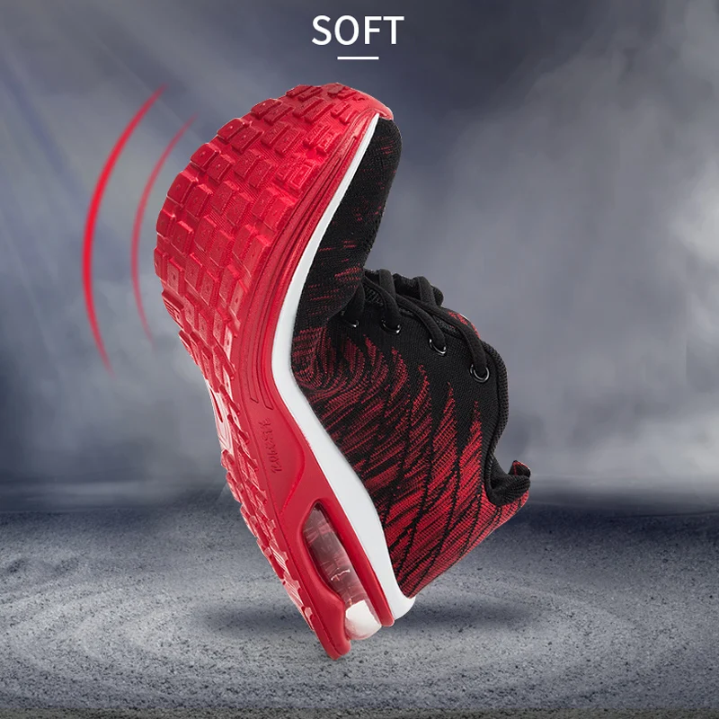 Air men running sport fashion soft casual PU shoes