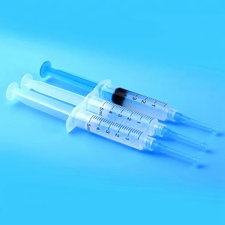 4.5cc teeth whitening desensitizing syringe, anti-sensitive teeth bleaching gel