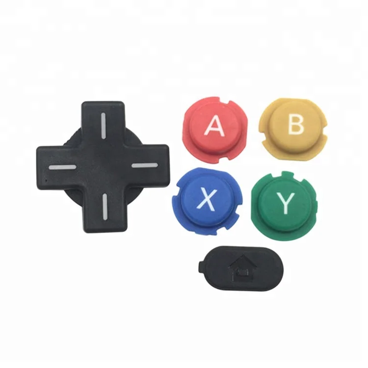 Replacement Game Key Button ABXY D-Pad Home Power for Nintendo New 3DS Console