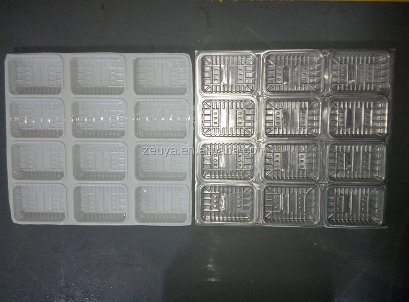 Двойная станция пластиковая блистерная формовочная машина с двумя головками ZY-68SP