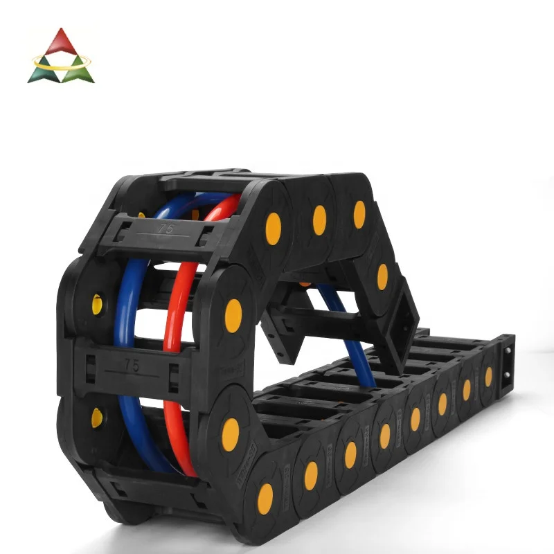 TL2550 Bridge type plastic cnc cable roller drag chain