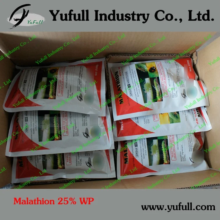  Yufull органический фосфористый инсектицид порошок мальтиона 25% WP