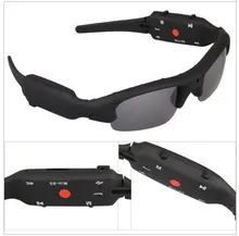 Mini camcorders DV DVR Sun glasses Sunglasses Camera Recorder HD 480P Free shipping