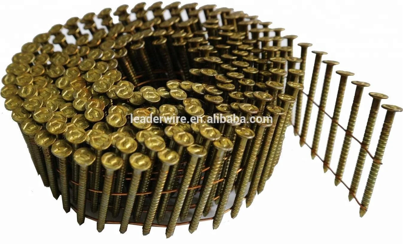Ring Shank Pallet Wire Coil Nails 2.5*50mm