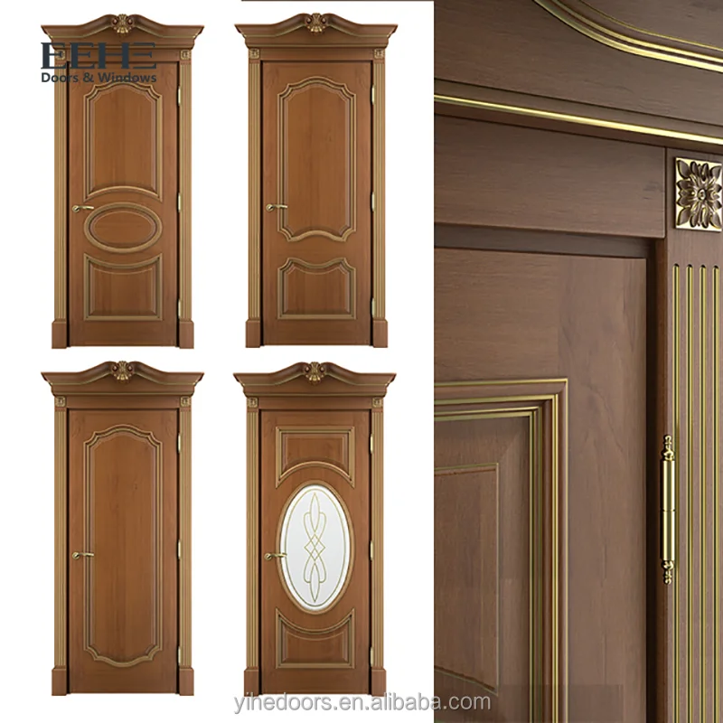 Современные овальные стеклянные вставки входной двери