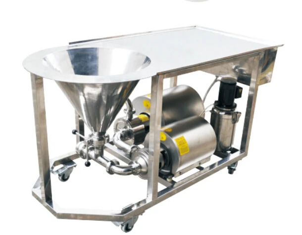 WPL-160 Stainless Steel High Efficient Water and Powder blender mixer Machine for hand sanitizer