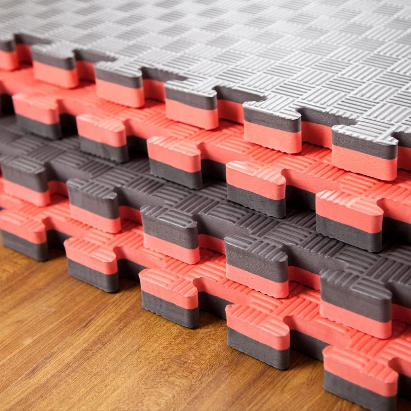 Eco friendly no smell eva octagon taekwondo tatami interlock mat in large stocks