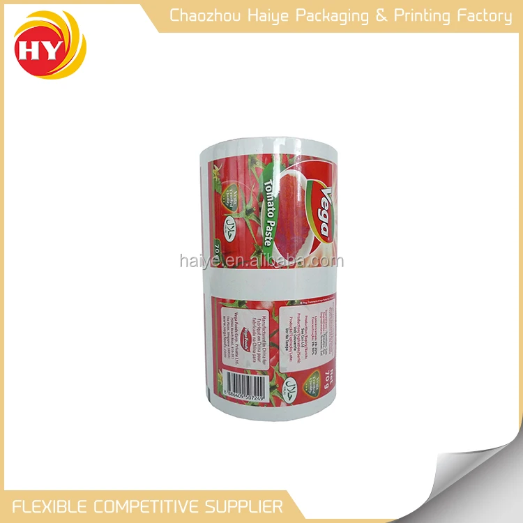 High barrier cookie packaging bag material PVC laminated food grade polyethylene film