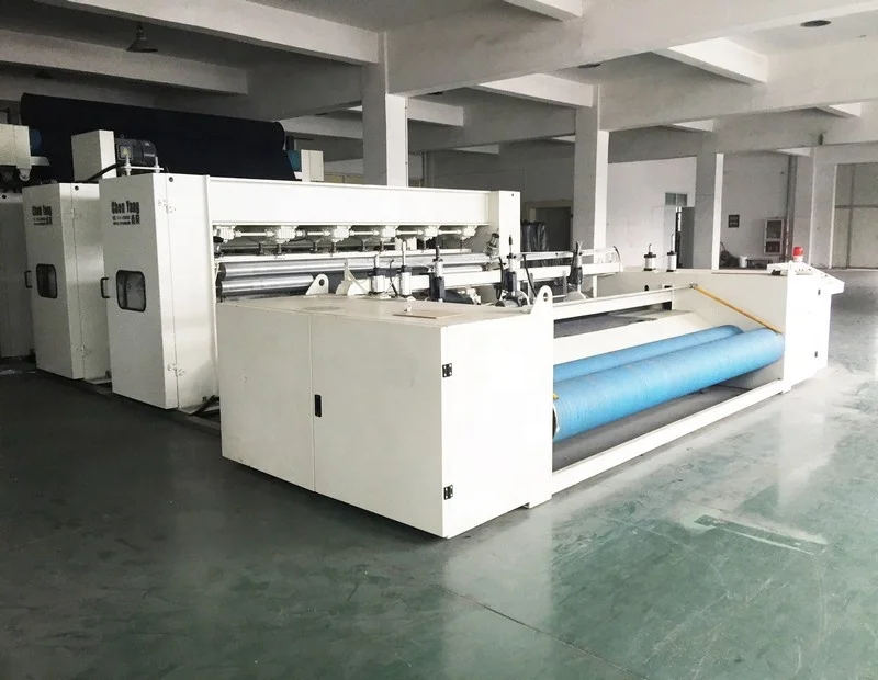 Industrial wool felt needle punching machine