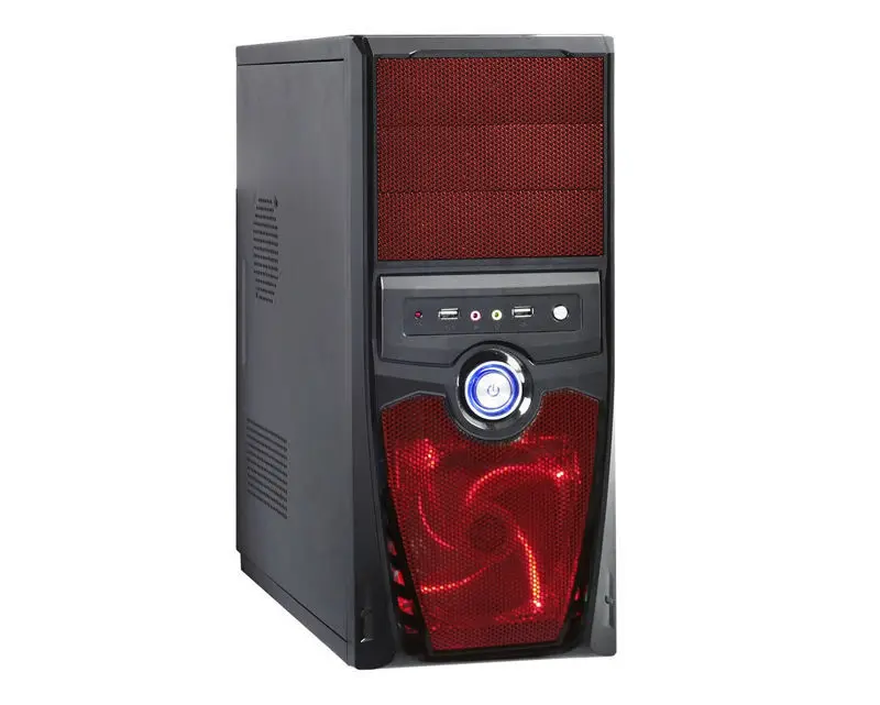 30 серии 2019 горячая Распродажа Щепка/черный/белый/синий/красный красочные супер тонкий ATX чехол для компьютера