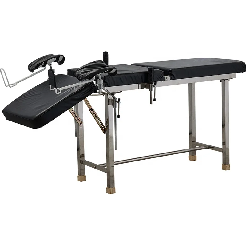 
A045-1 Manual Adjustable Gynecological Delivery Bed 