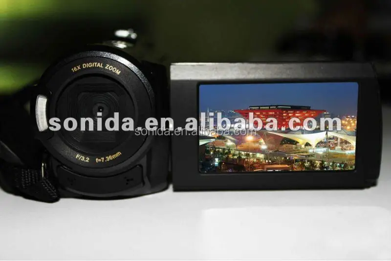 Профессиональный цифровой видеокамеры камеры HD 1080 P 16MP DVR 3.0 ' TFT LCD экран 16x цифр . увелич HDV-502P