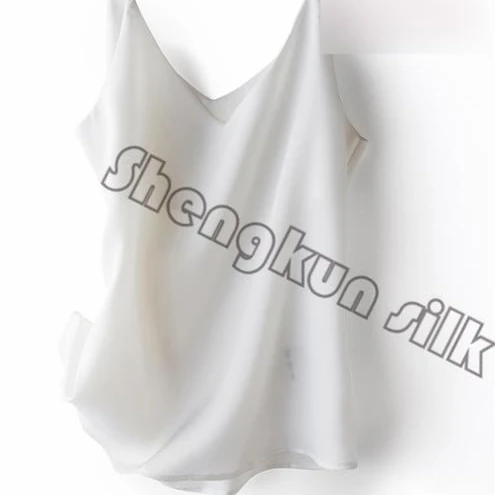 
Republic Sexy Silk Camisole Tops for Women Assorted Color Sizes XS S M L XL pyjamas nuisette sexy 