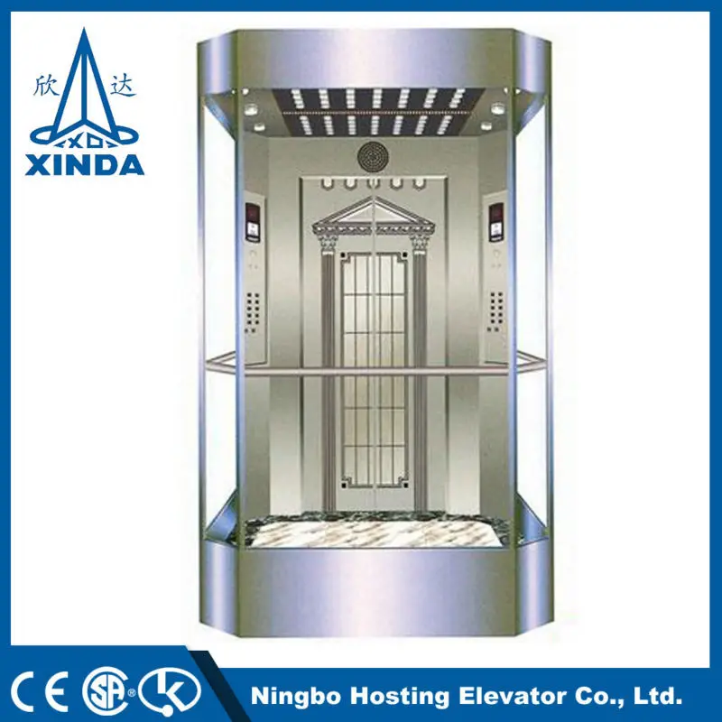 6 Person Capsule Hotel Passenger Lift Price