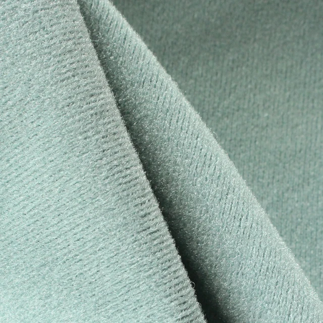 100% Polyester Tricot Brush Fabric Dazzle Loop Velvet Fabric for Car Seat Cover