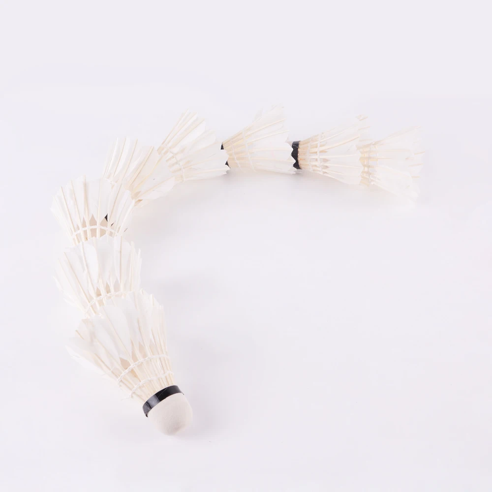 Lenwave factory price duck feather badminton shuttlecock