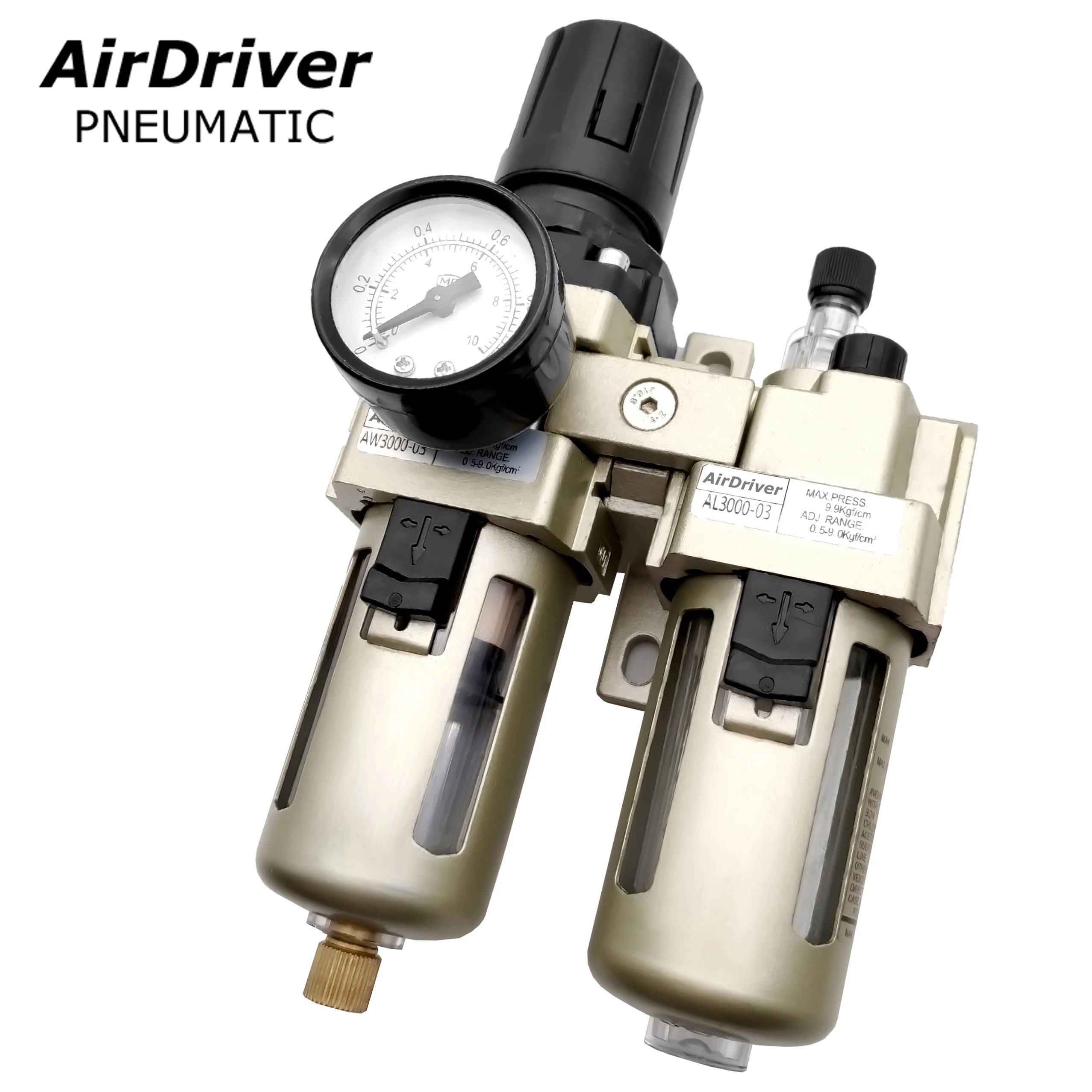 SMC Standard Air Filter Units for Pneumatic Air Source Treatment