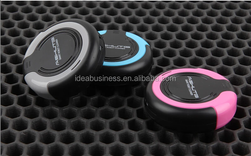 Korea design mini round Smart phone Screen Cleaning Robot for cleaning the display of cell phone and tablet