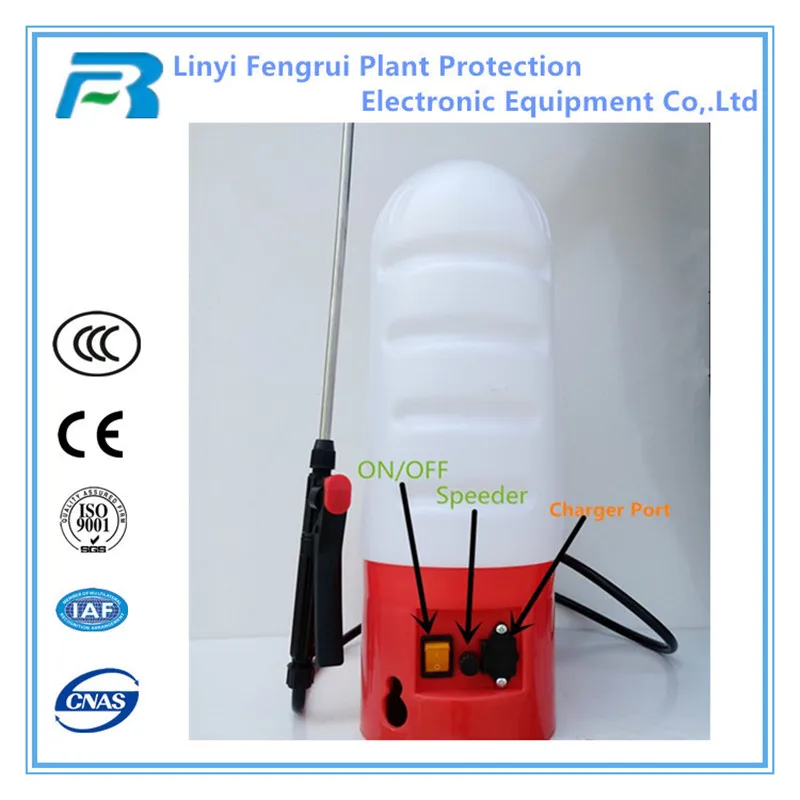 Ранцевый распылитель на батарейках