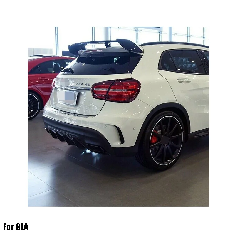 
ABS Spoiler Wing For GLA Class X156 GLA45 AMG GLA200 GLA220 Rear Spoiler 