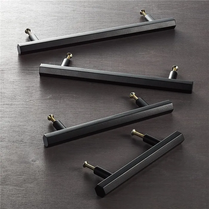 Мебельная фурнитура, шкаф для ванной, кухни, шестигранная ручка