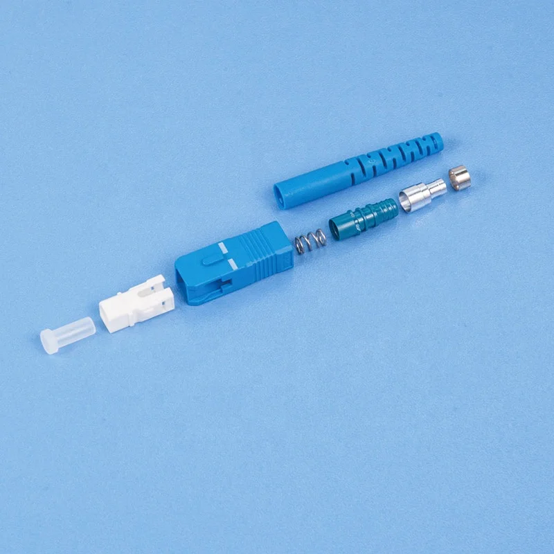 ftth accessory fiber connector parts duplex sc connector