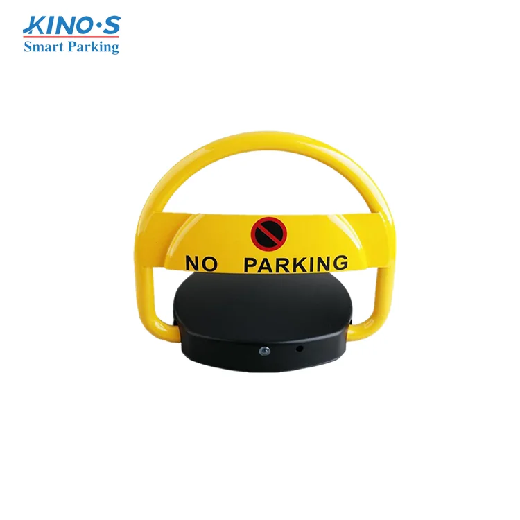 Water proof steel car parking control lock with remote controller