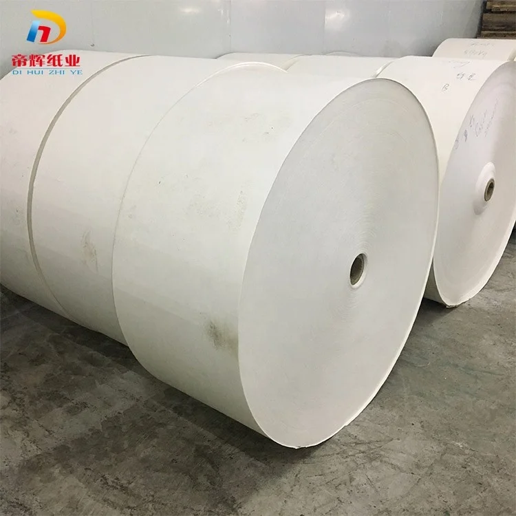 
Food Grade Raw Material for Paper Cups 180+18gsm Single PE Coated Paper in Roll 
