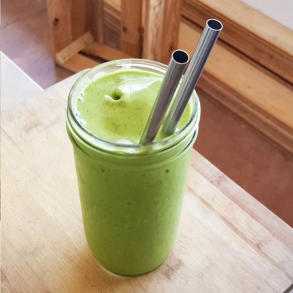 Short Stainless Steel Straws 12.5cm Reusable Cocktail Straws