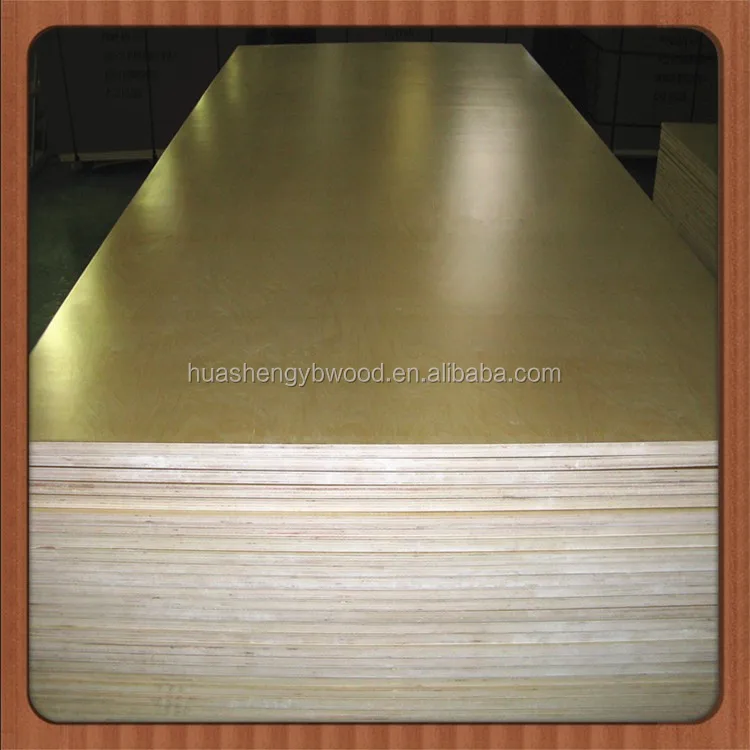 
18mm High Quality UV Birch Plywood Cabinet Grade for North America size 4*8 