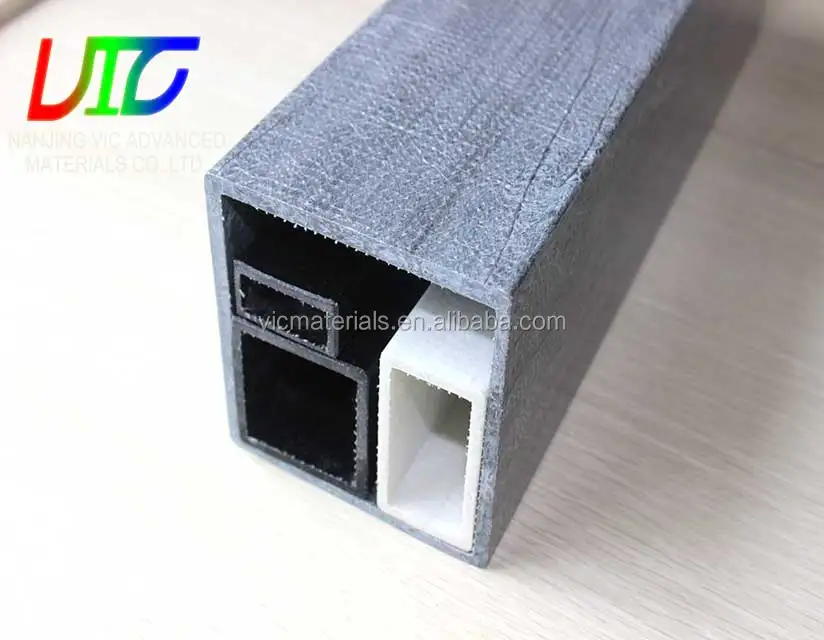 
Best selling fiberglass rectangular tube, high strength FRP rectangular tube with low price 
