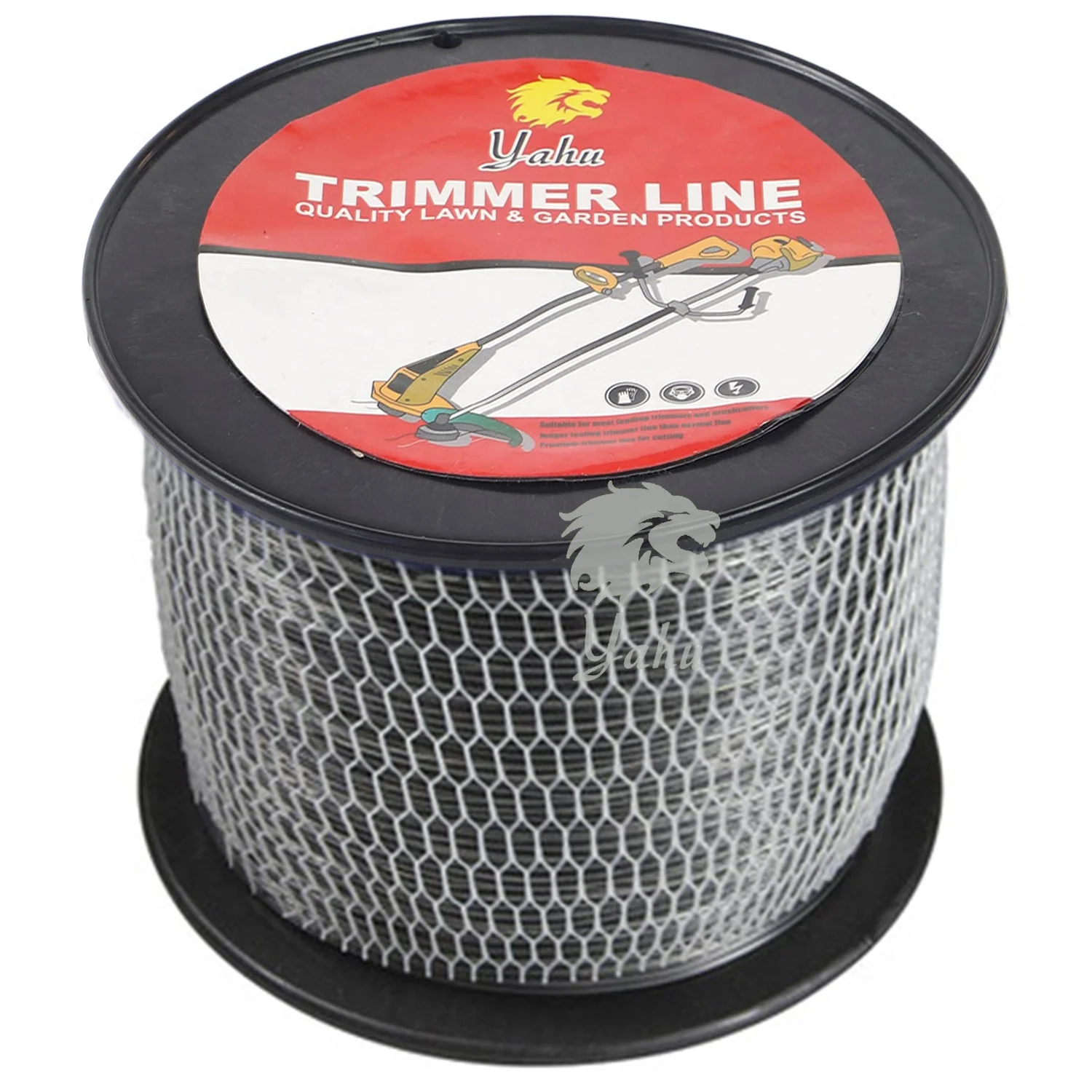 Comercial 2.4mm 0.095inch Professional Square Nylon Trimmer Line in Spool
