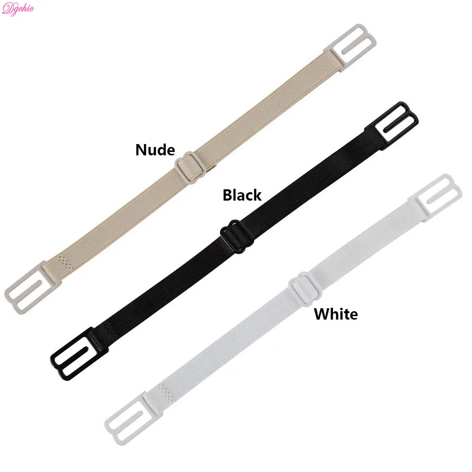 High Quality waterproof  Women Bra Elastic Adjustable and Nylon Racer Back Strap Holder  Non-slip Lingerie