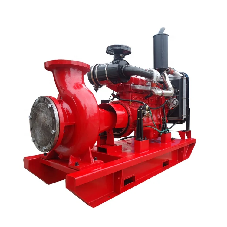 12 Inch Fire Fighting End Suction Centrifugal Diesel Engine Water Pump Irrigation Pump
