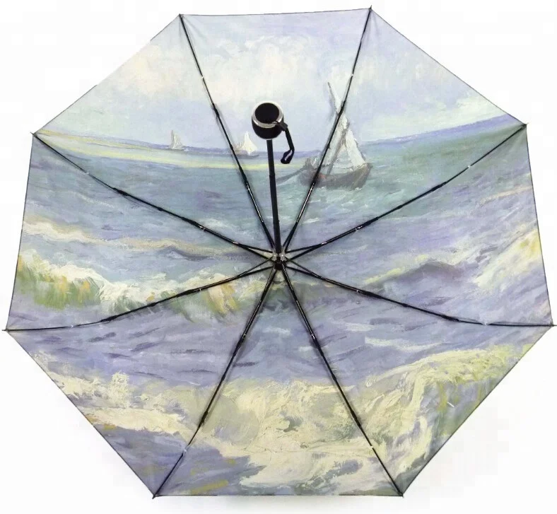 Free Sample Custom Print Rain Umbrella