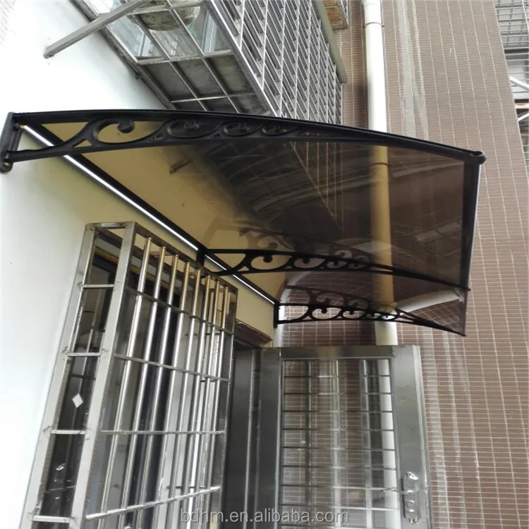 Front door Glass Awning Canopy