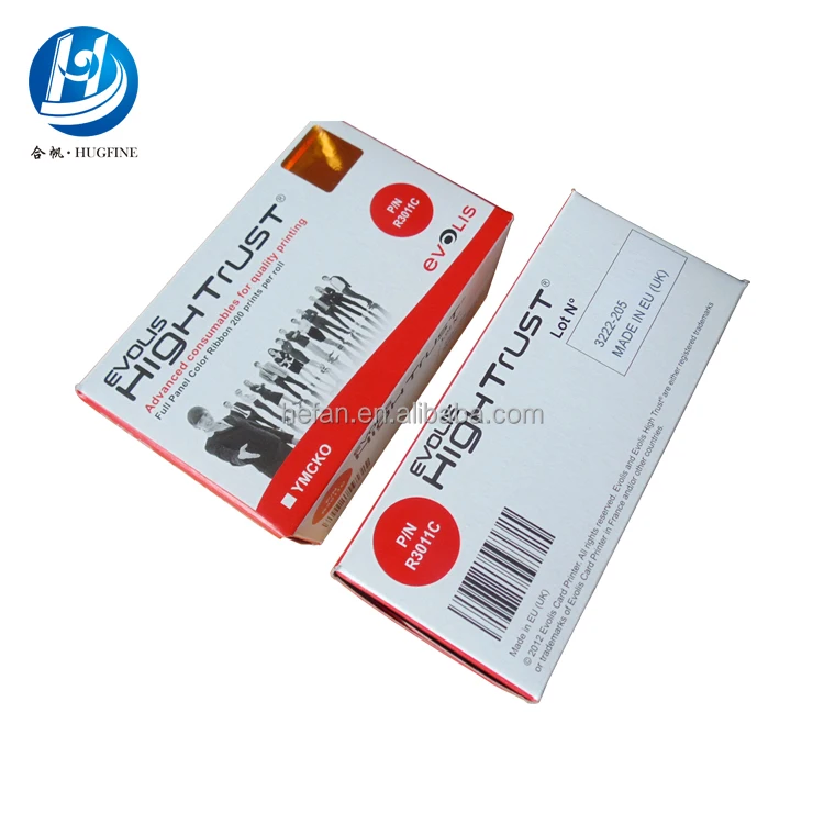 Advanced Printing Evolis Pebble R3011C YMCKO Color Ribbon