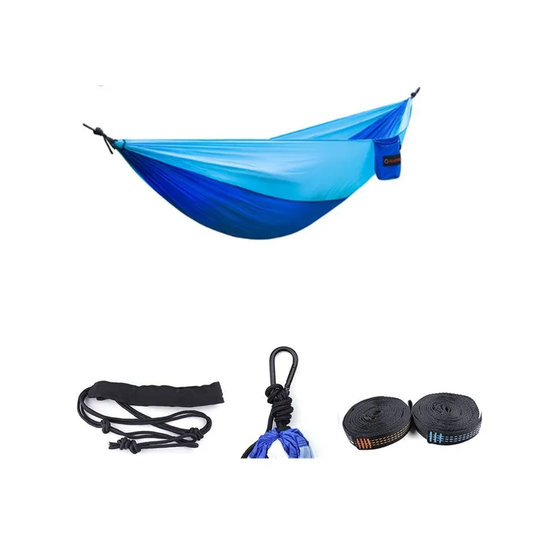 Adjustable Relaxation Survival Folding Military Taffeta Hammock