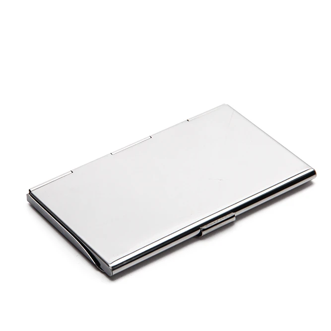 Promotion Stylish Metal Business Card Case/ Custom logo
